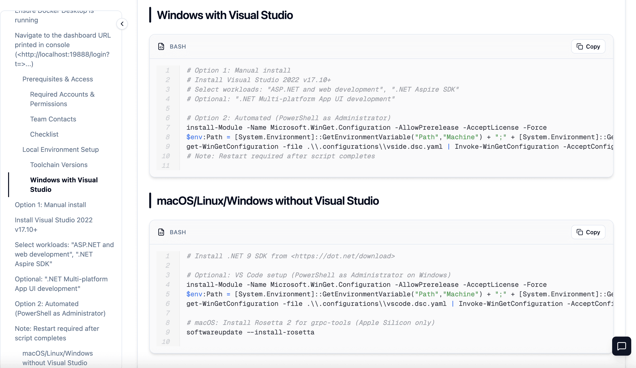 Developer Onboarding — codebase tour and key directories